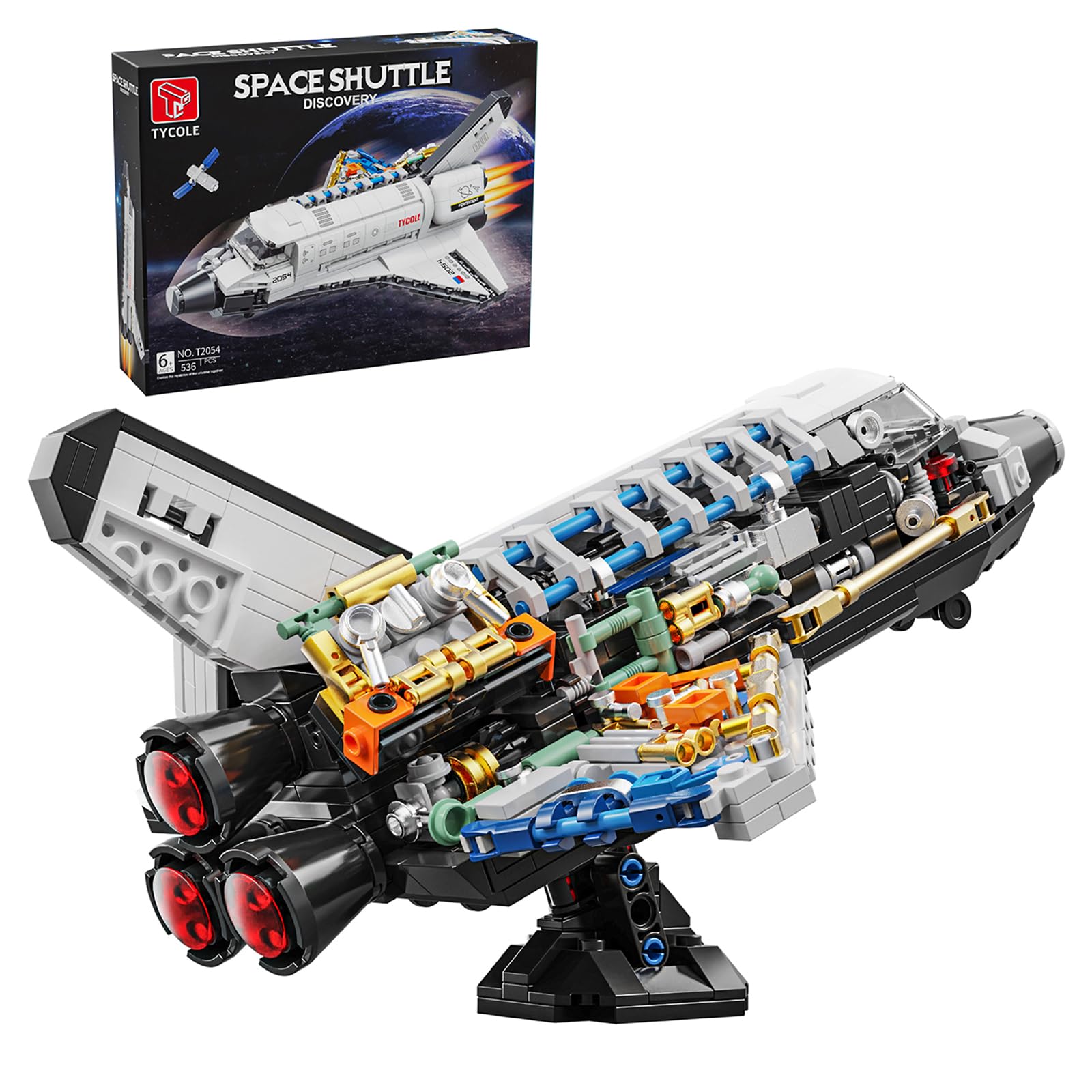 Amazon.com: TYCOLE Space Shuttle Building Block Set -Spaceship